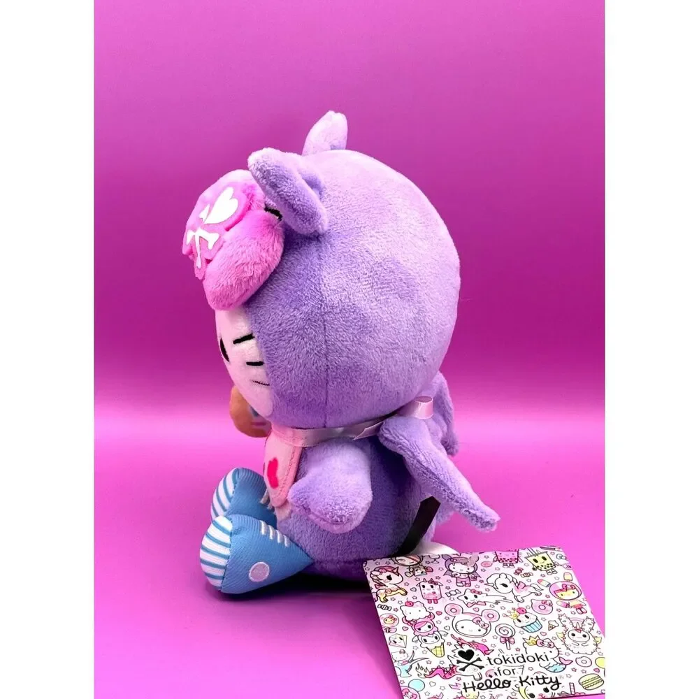 Hello Kitty X TokiDoki Purple Bat Plush